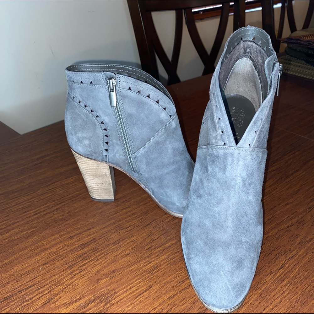 Suede Booties